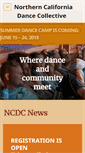 Mobile Screenshot of ncdcdances.org